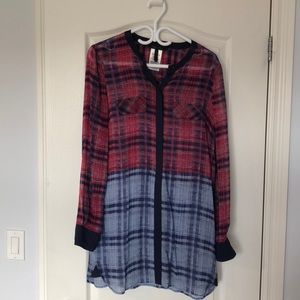 BCBG Button Down Dress
